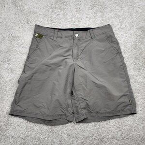 Howler Brothers Horizon Hybrid Size 35x9 Grey Lightwieght Tech Shorts USA Austin